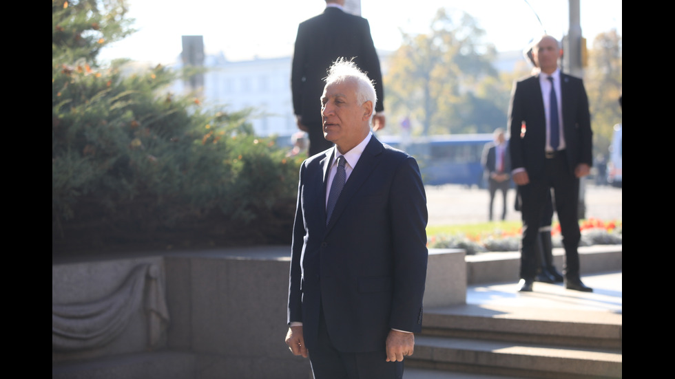 Президентът на Армения е на посещение у нас