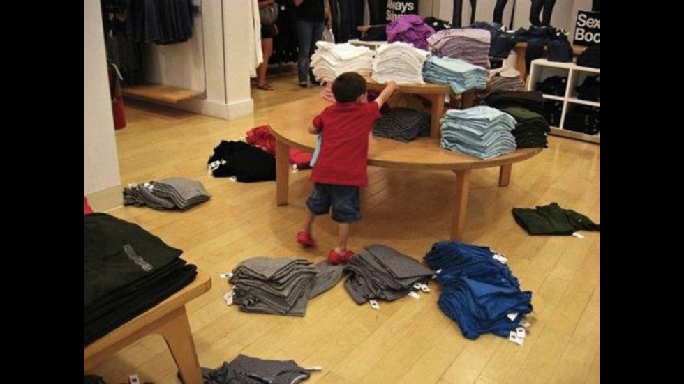 Пазаруването с деца - мисия невъзможна