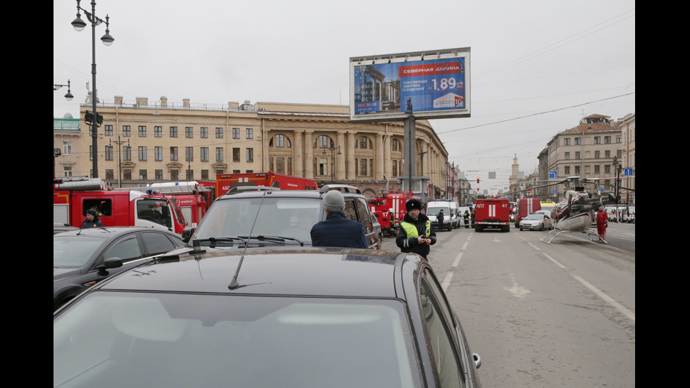 Експлозия в метрото на Санкт Петербург