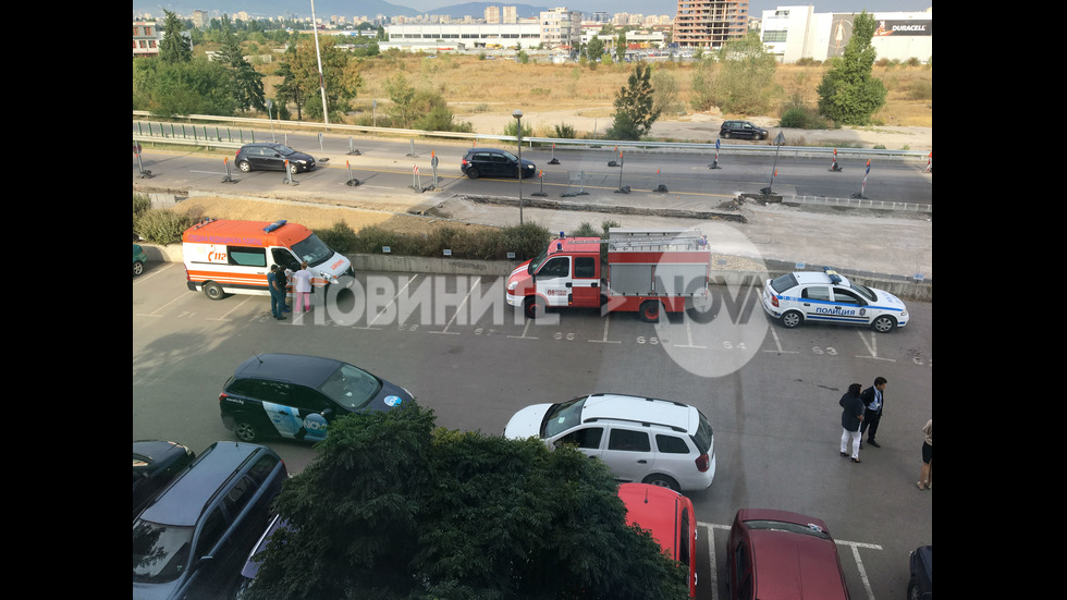 Изоставен куфар на паркинга на NOVA вдигна полицията на крак