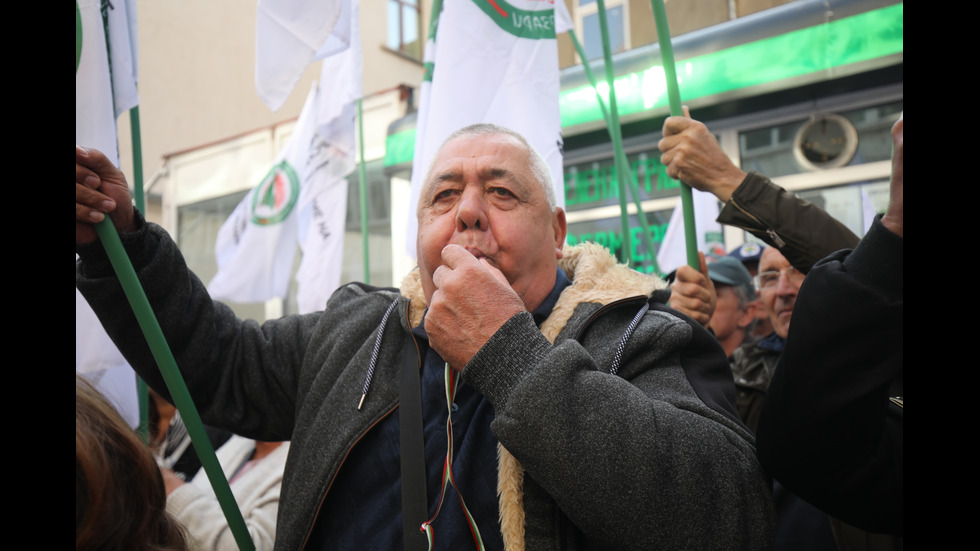 Протест на лозари в София