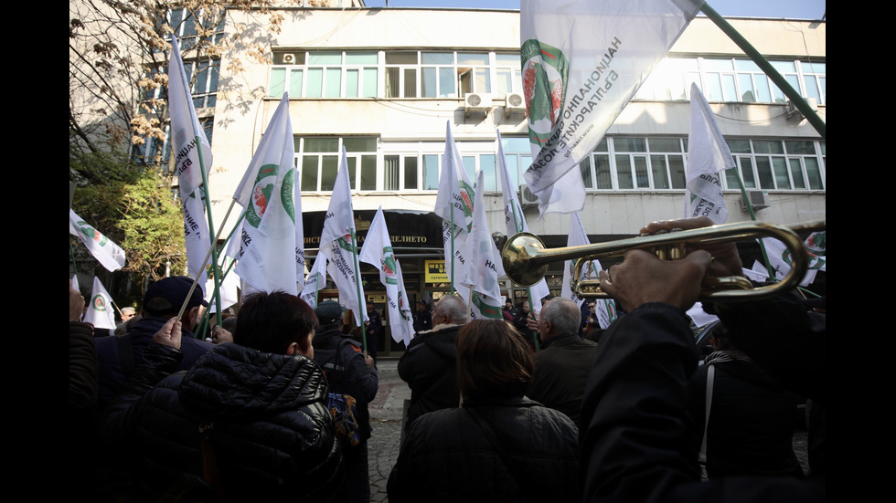 Протест на лозари в София