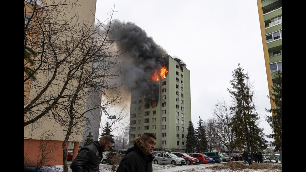 Седем жертви на газовата експлозия в Словакия