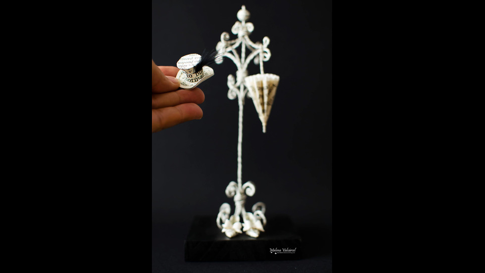 Магически скулптури от хартия