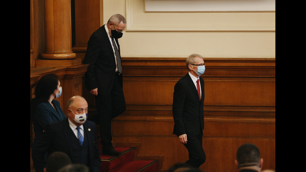 Извънредно заседание на НС за избор на кабинет