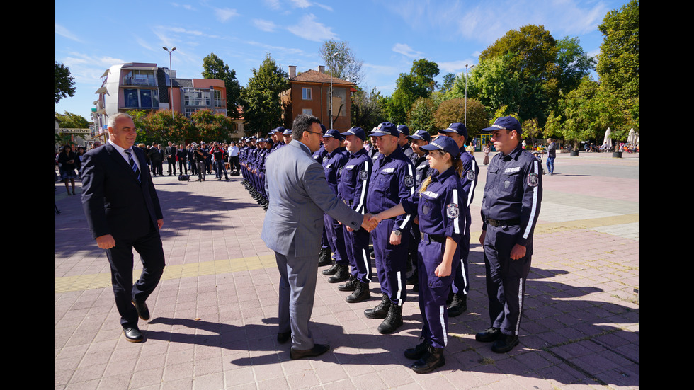 Министър Маринов откри обновената сграда на ОД на МВР в Пазарджик