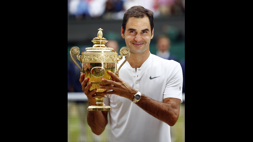 Федерер спечели "Уимбълдън" за осми път
