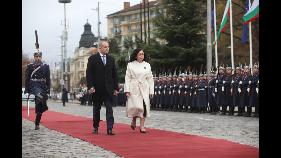 Президентът на Косово - на официално посещение в България