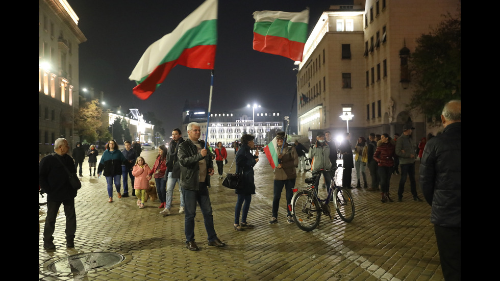 Поредна вечер на протести в София