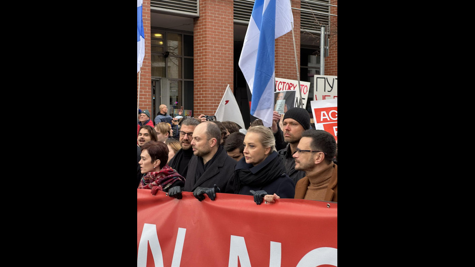 Юлия Навалная оглави протест в Германия