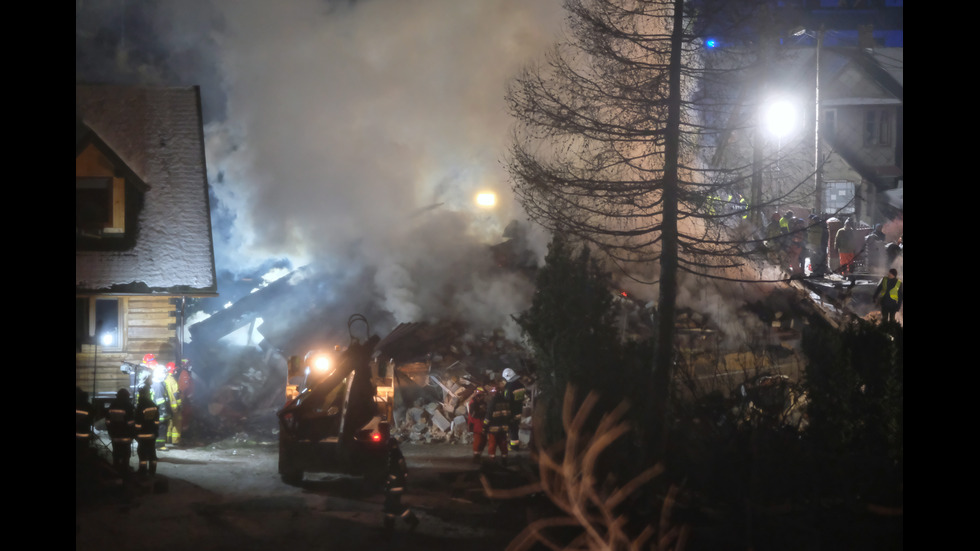 Осем жертви на газовата експлозия в Полша