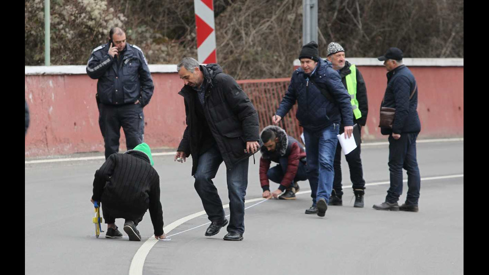 Направиха нови измервания на пътя край Своге