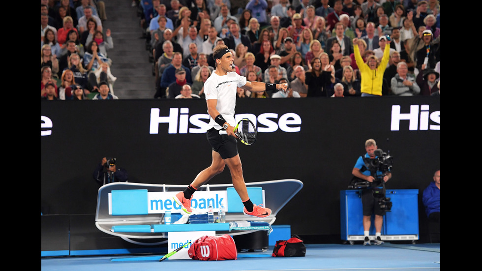 Двубоят Надал-Раонич на "Australian Open"