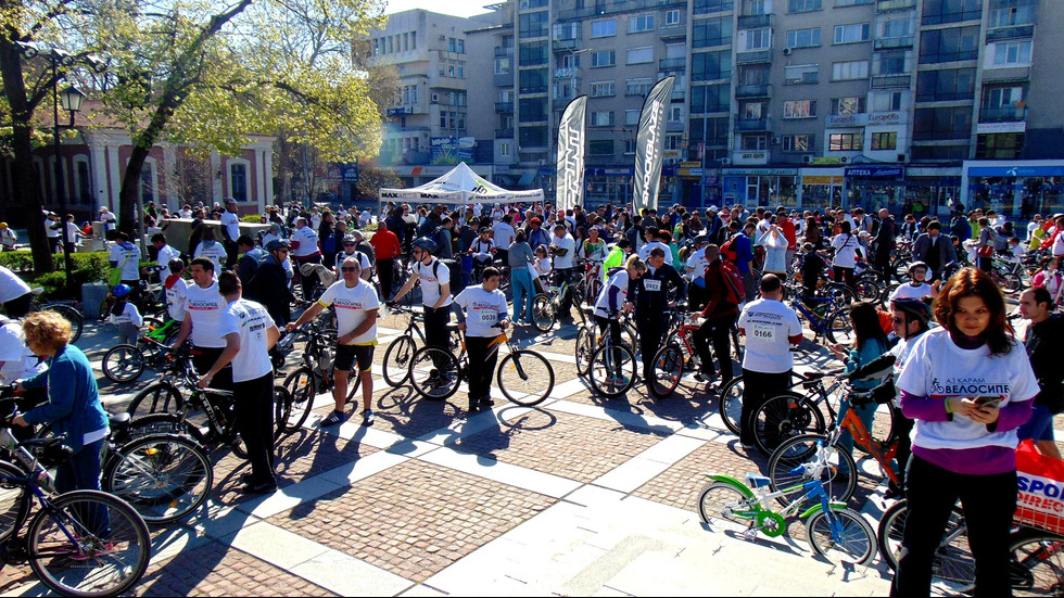 Над 1 500 велосипедисти откриха сезона в Пловдив