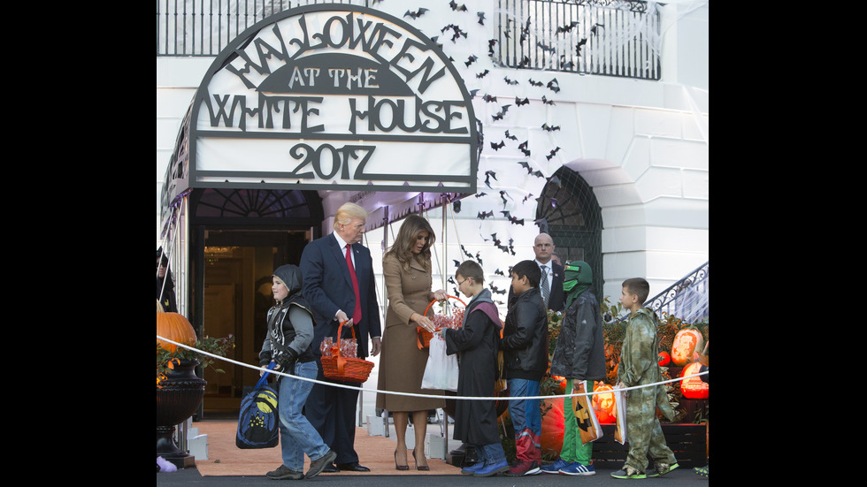 Хелоуин с Доналд и Мелания Тръмп