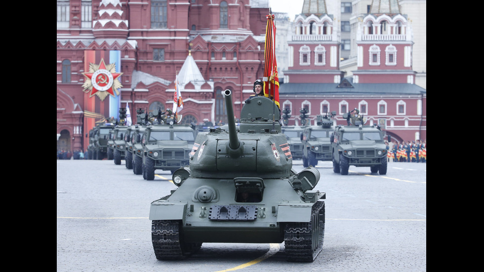 Денят на победата на Червения площад в Москва