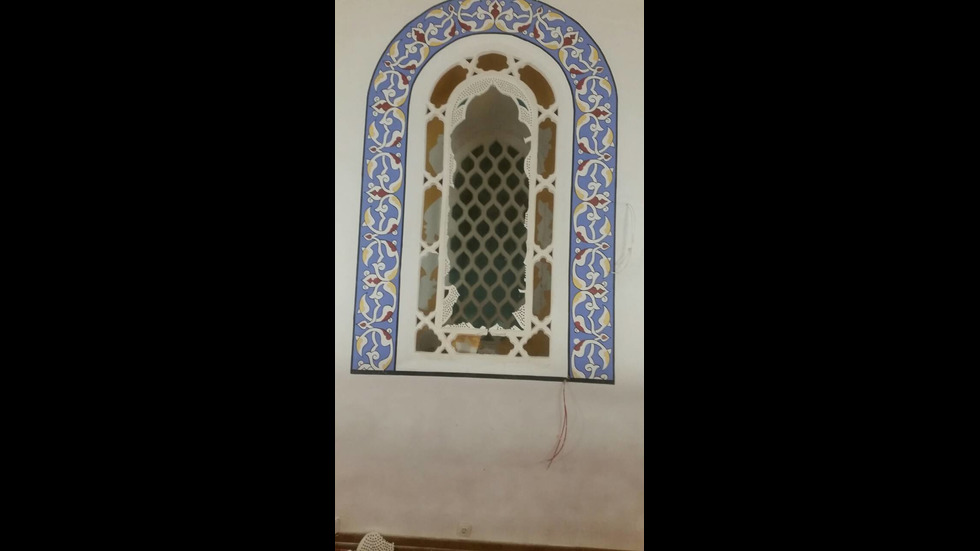 Вандал вилня в Софийската джамия