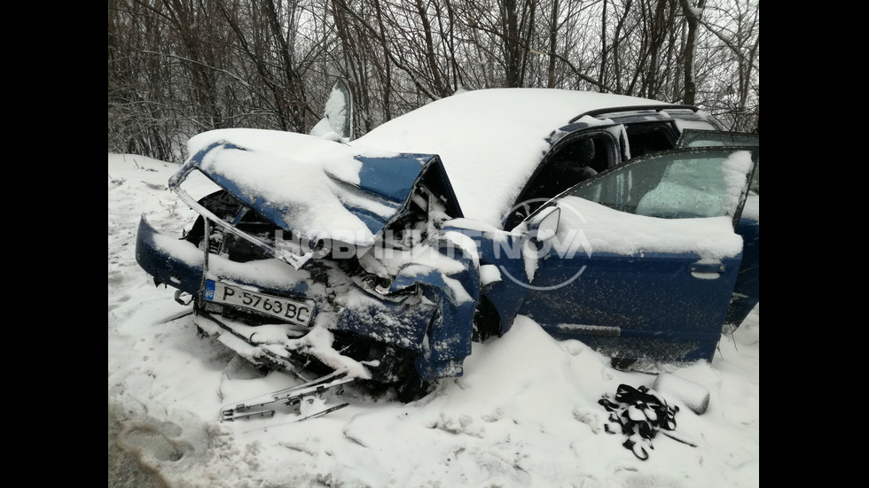 Верижна катастрофа е станала на пътя Бяла - Русе