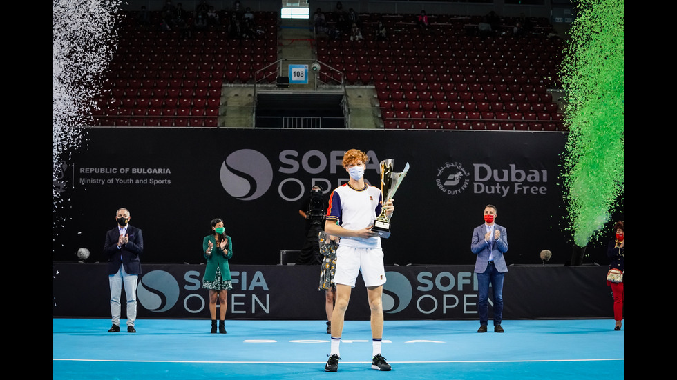 Яник Синер е шампион на Sofia Open 2021