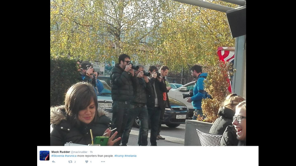 Радост в родния град на Мелания Тръмп