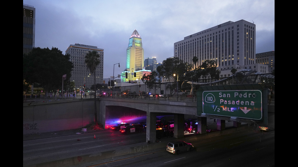 Сблъсъци между Гвардията и протестиращи в Лос Анджелис
