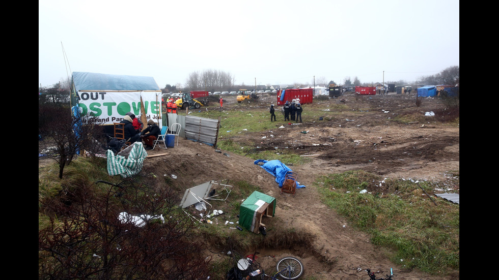 Мигрантският лагер в Кале