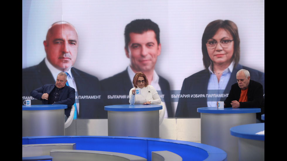 ЗАД КАДЪР: Изборното студио на NOVA