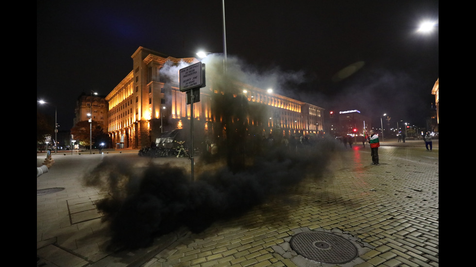 Поредна вечер на протести в София