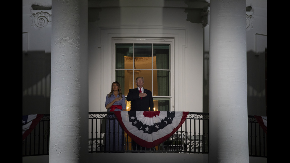 Семейство Тръмп на пикник в Белия дом