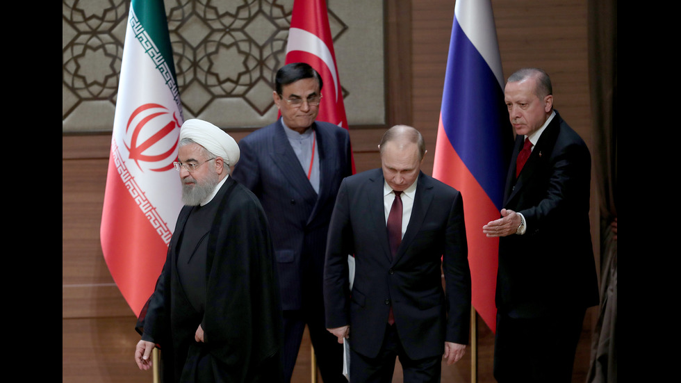 Русия, Турция и Иран подкрепят териториалната цялост на Сирия