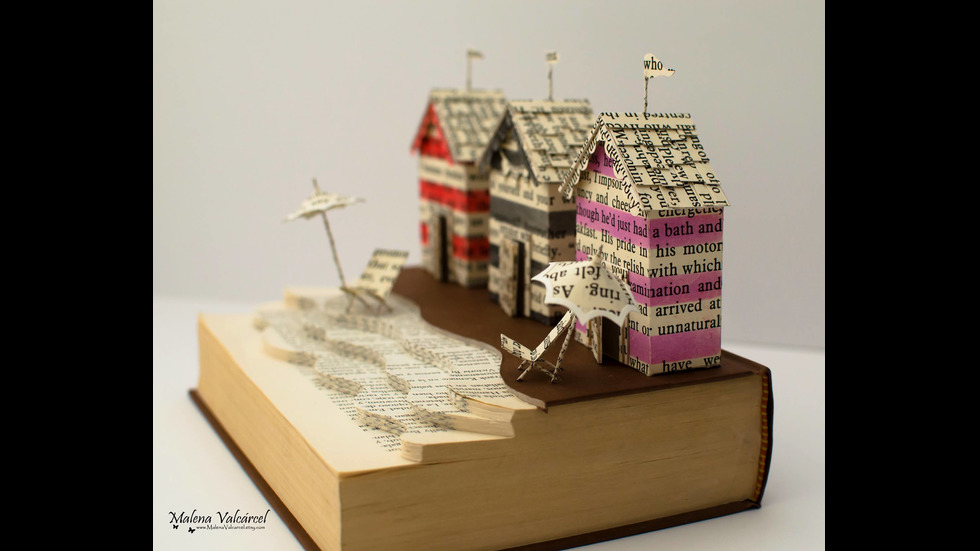 Магически скулптури от хартия