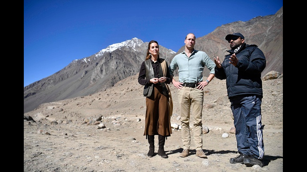 Принц Уилям и Кейт Мидълтън в Пакистан