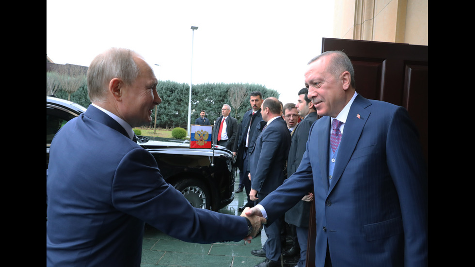 Борисов, Путин и Ердоган - на церемонията по откриването на газопровода „Турски поток”