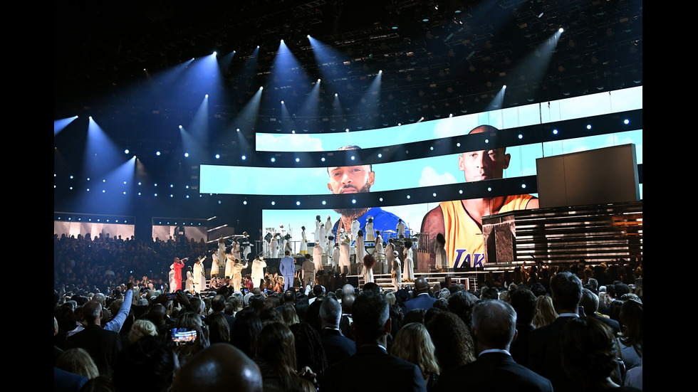 Раздаването на наградите "Грами" премина под новината за смъртта на Кобе Брайънт
