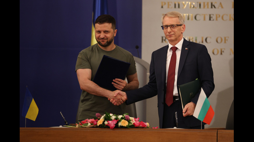Зеленски на визита в България