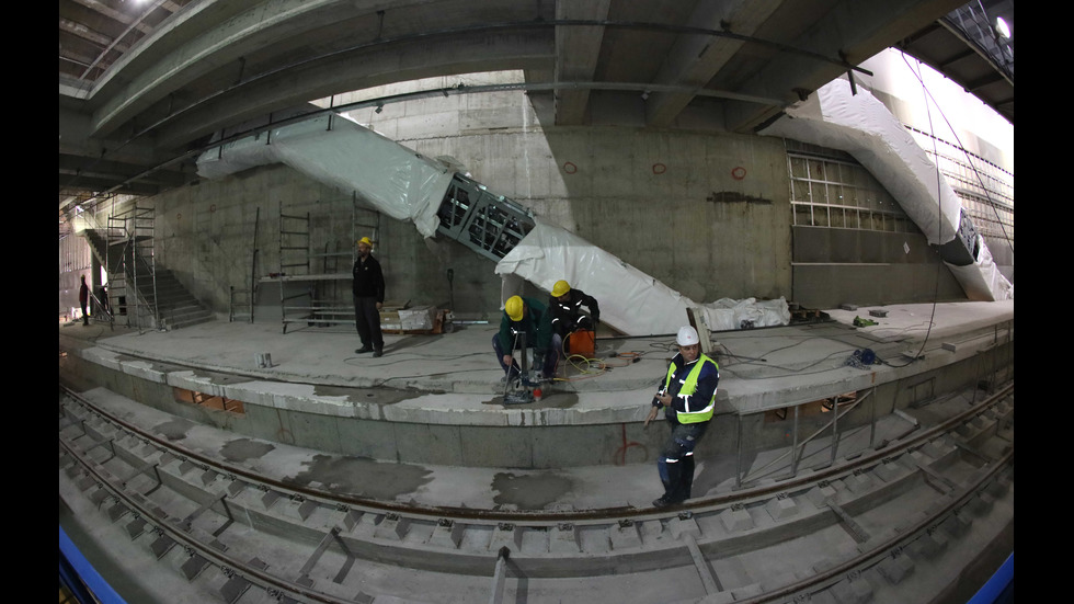 Завършват строителството на 5 нови метростанции до септември 2019 г.