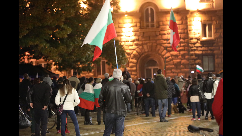Поредна вечер на протести в София