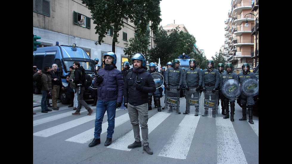 Митинги и протести в Италия