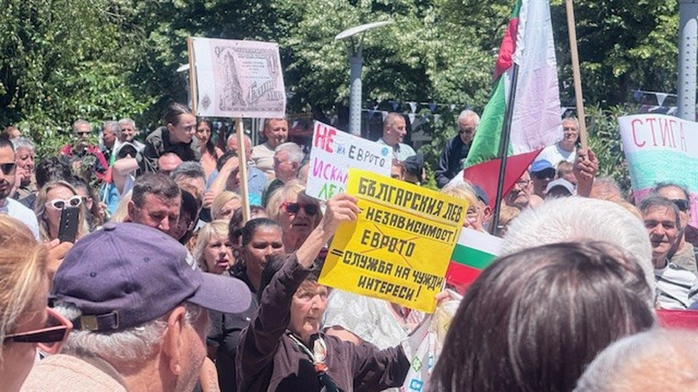 Протести в защита на българския лев в цялата страна