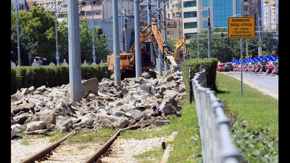 Започват нови ремонти в центъра на София