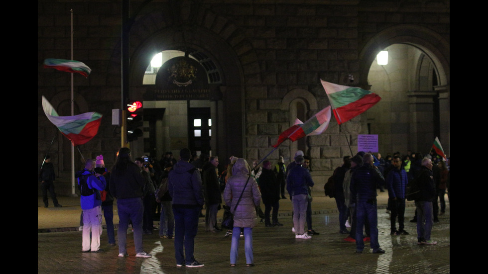 116-и ден на антиправителствени протести в София