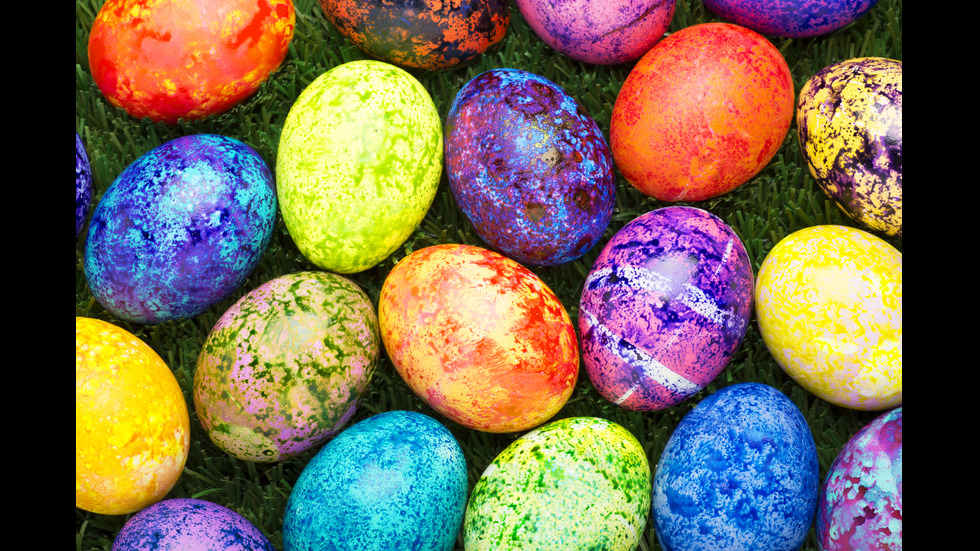 Нестандартни техники за боядисване на великденските яйца