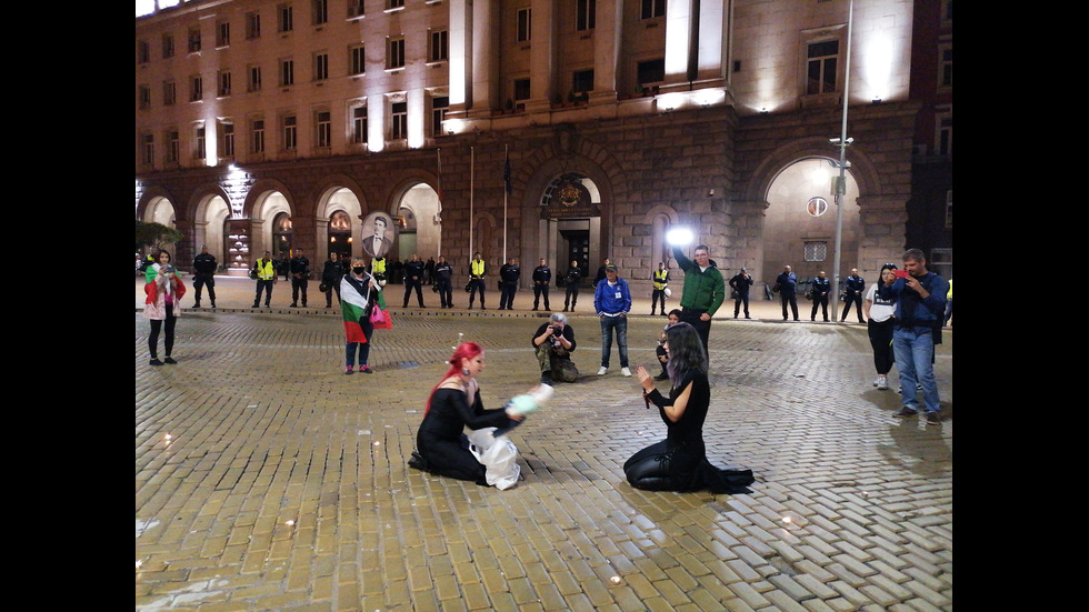 87 вечер на антиправителствени протести