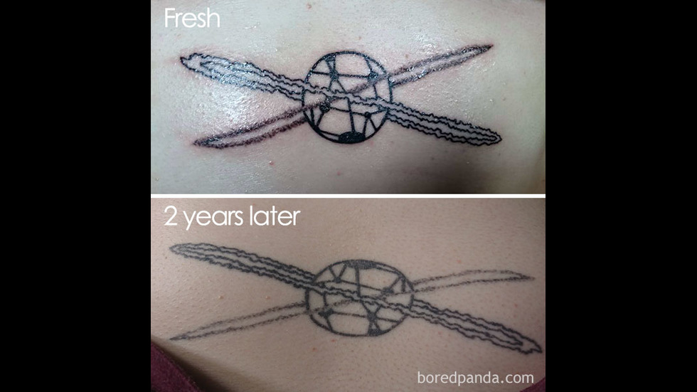 Ето как се променят татуировките през годините