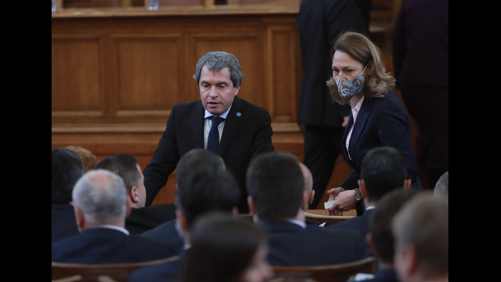 Извънредно заседание на НС за избор на кабинет