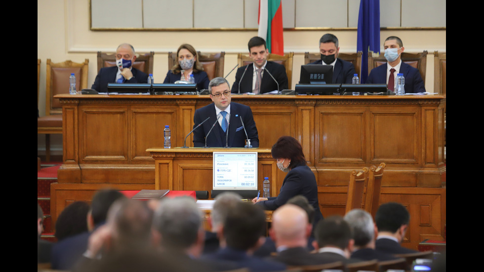 Извънредно заседание на НС за избор на кабинет