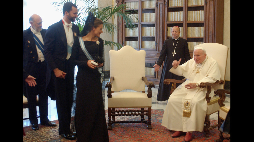 Принцеси и кралици на аудиенция при Папата