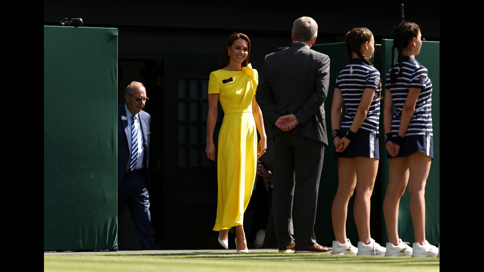 Кейт Мидълтън демонстрира стил и класа на финала на „Уимбълдън” за жени