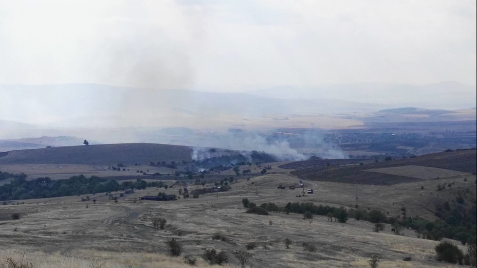 Пожар до пернишкото село Дивотино