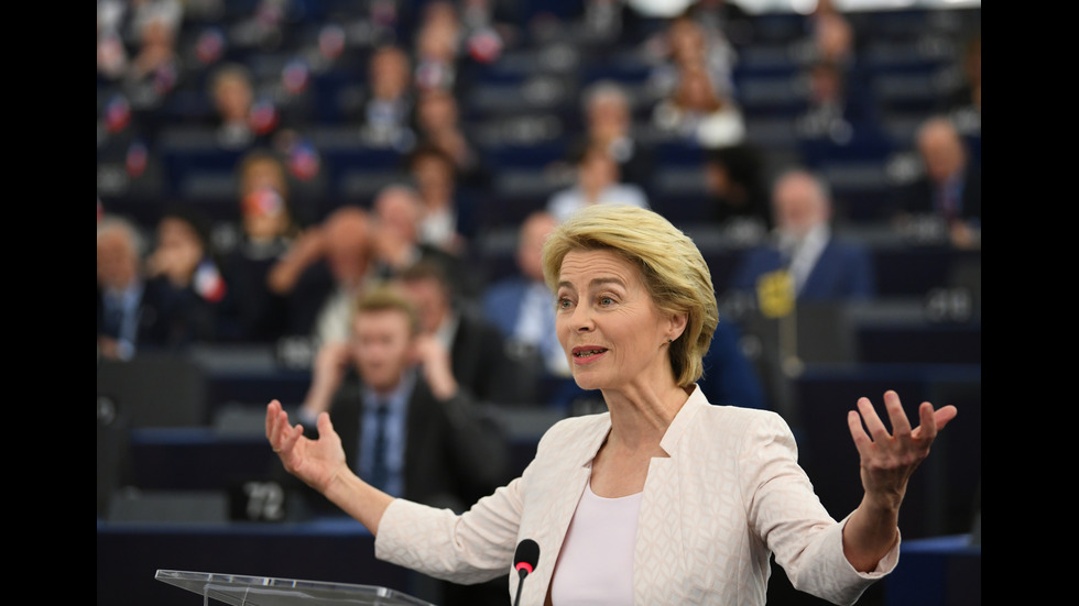 Урсула фон дер Лайен в Европарламента